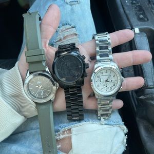 Three watches for sale